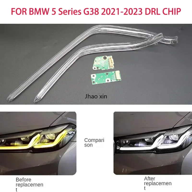 FOR BMW 5 Series G30 2021-2023 Car Headlights DRL Light Strips Angel Eyes Chip Ballast Module DRL Maintenance Parts
FOR BMW 5 Series G30 2021-2023 Car Headlights DRL Light Strips Angel Eyes Chip Ballast Module DRL Maintenance Parts