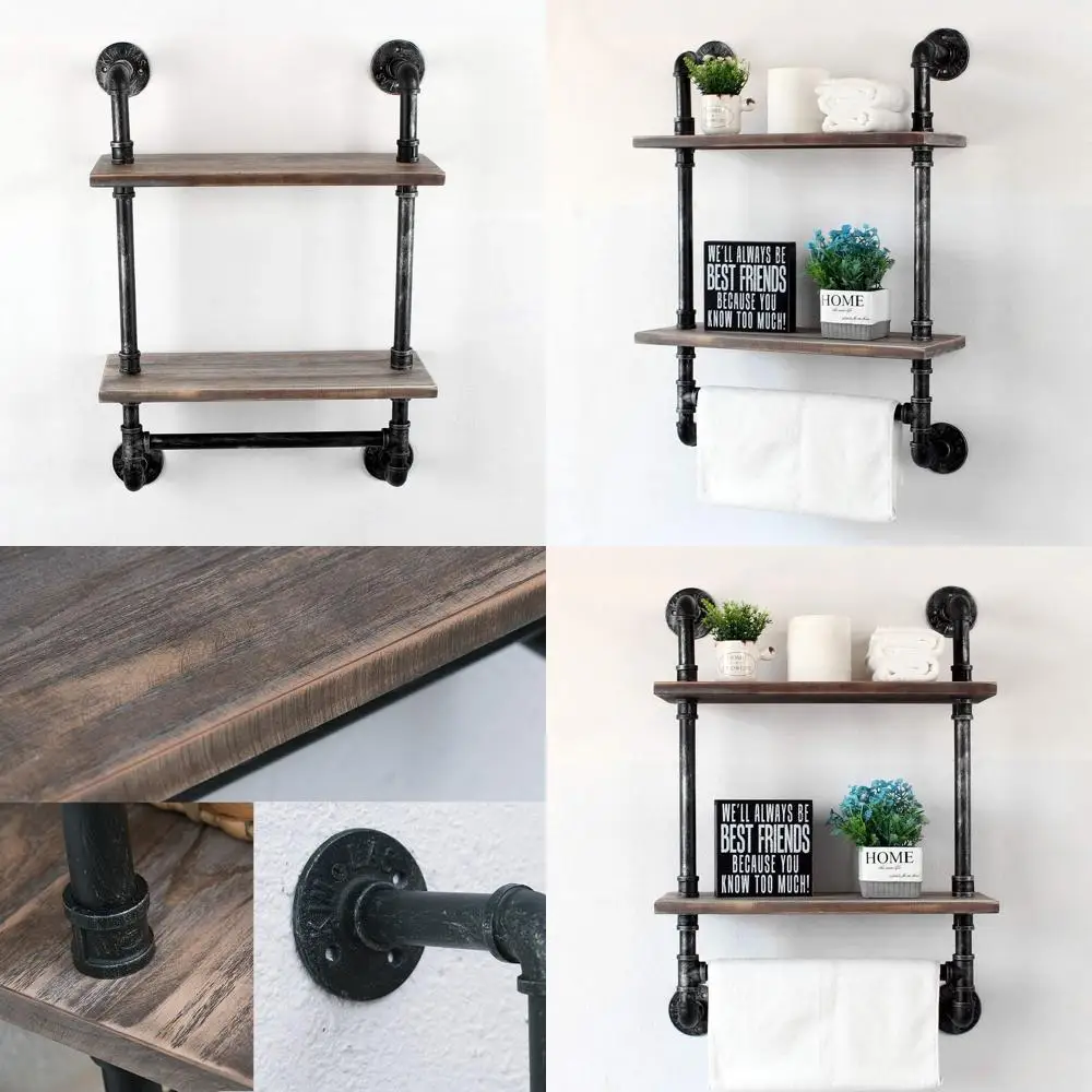 Деревянные двухъярусные полки для труб в деревенском стиле с вешалкой для полотенец, хранилище над унитазом, серый ретро
Деревянные двухъярусные полки для труб в деревенском стиле с вешалкой для полотенец, хранилище над унитазом, серый ретро