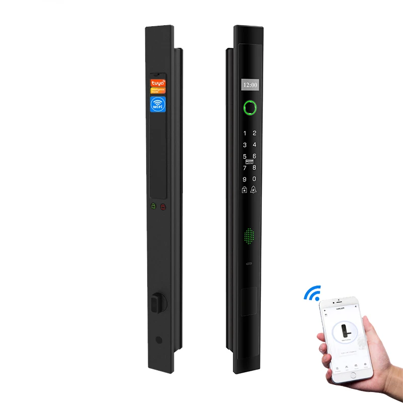 Waterproof Automatic Unlock Smart Lock WiFi Wireless Fingerprint Password RFID Card App Digital Door Lock
Waterproof Automatic Unlock Smart Lock WiFi Wireless Fingerprint Password RFID Card App Digital Door Lock