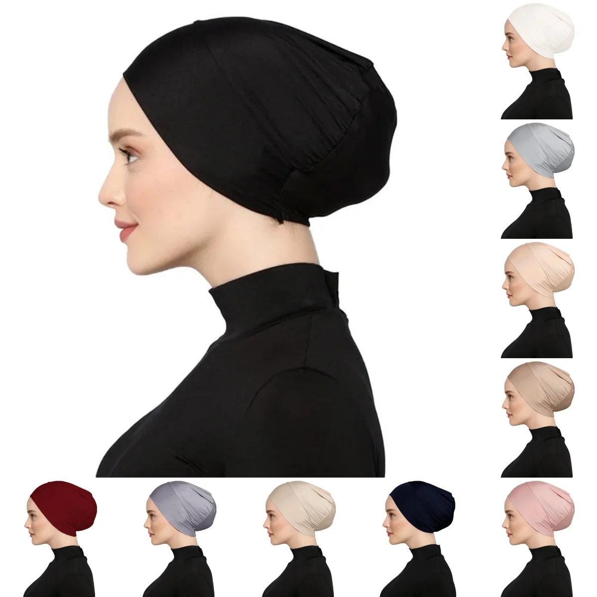 2026 New Women's Hijabs Islamic Undercap Muslim Abaya Hijabs Soft Strech Jersey Turbans Turban Instant Head Wrap Women Cap
2026 New Women's Hijabs Islamic Undercap Muslim Abaya Hijabs Soft Strech Jersey Turbans Turban Instant Head Wrap Women Cap