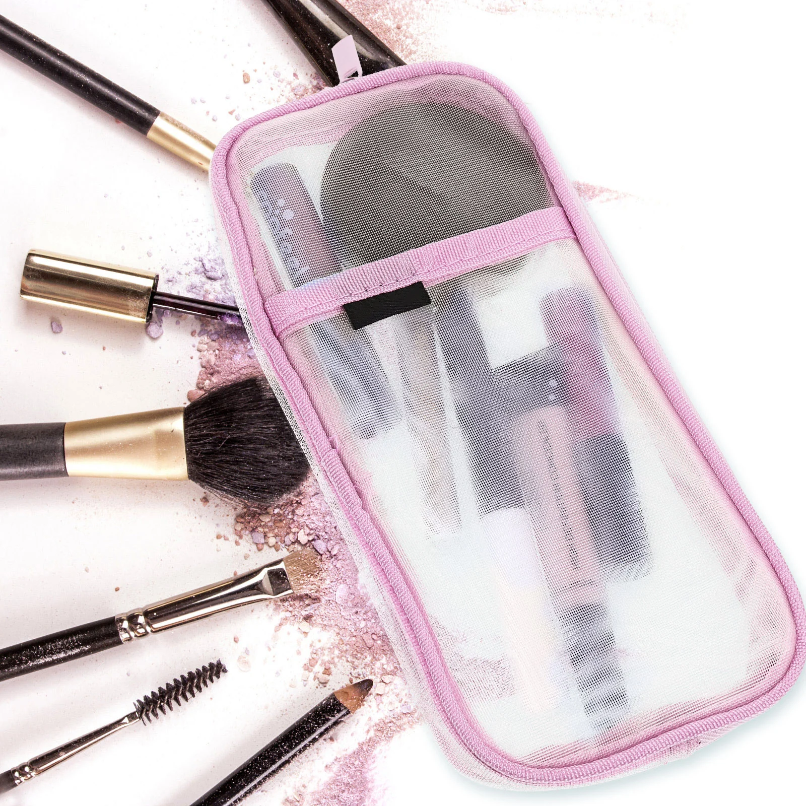 Clear Large Pencil Case Storage Bag Zipper For Students Teachers Office Mesh Pencil Case Bulk Pouch Pen 
Clear Large Pencil Case Storage Bag Zipper For Students Teachers Office Mesh Pencil Case Bulk Pouch Pen