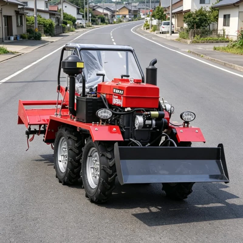 Customized Tractor rotary tiller, four-wheel high-horsepower farm cultivator, 4WD wheeled high-efficiency field rotary tiller
Customized Tractor rotary tiller, four-wheel high-horsepower farm cultivator, 4WD wheeled high-efficiency field rotary tiller