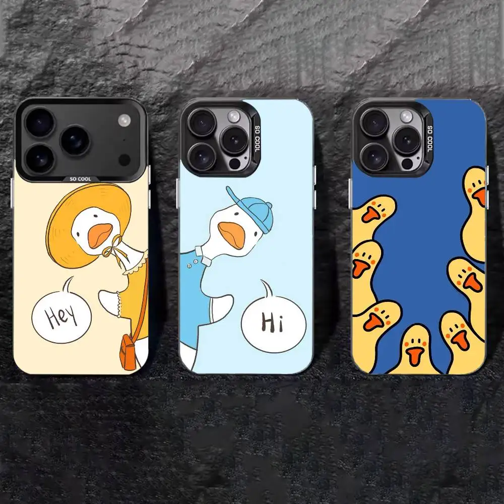 Cartoon Cute G-Goose Phone Case For iPhone 17,16,15,14,13,12,11 Plus,Pro Max,XS,Colored silver phone case
Cartoon Cute G-Goose Phone Case For iPhone 17,16,15,14,13,12,11 Plus,Pro Max,XS,Colored silver phone case