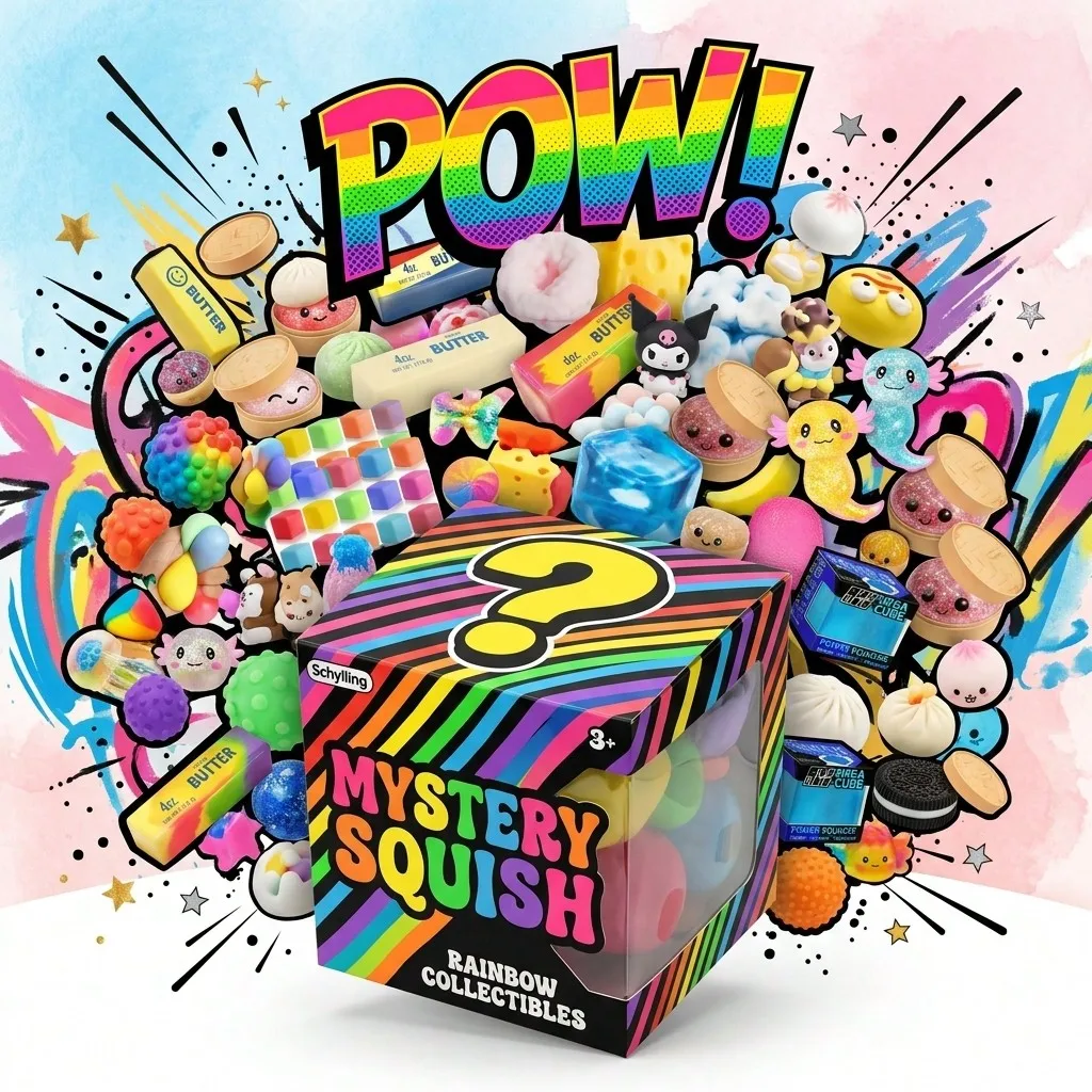 Daily Lovely Squishy Blind Box – 3 Independent Random Draws (Min. 2 Items, Up To 5 Possible) Life Surprise Set
Daily Lovely Squishy Blind Box – 3 Independent Random Draws (Min. 2 Items, Up To 5 Possible) Life Surprise Set