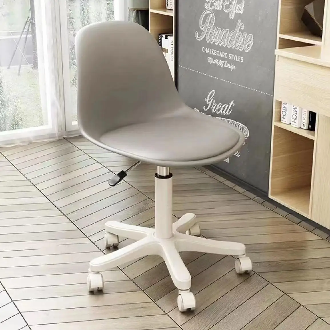 Rotating Computer Chair Home Office Study Learning Desk Chair Adjustable Height Small Space Friendly Ergonomic Design
Rotating Computer Chair Home Office Study Learning Desk Chair Adjustable Height Small Space Friendly Ergonomic Design