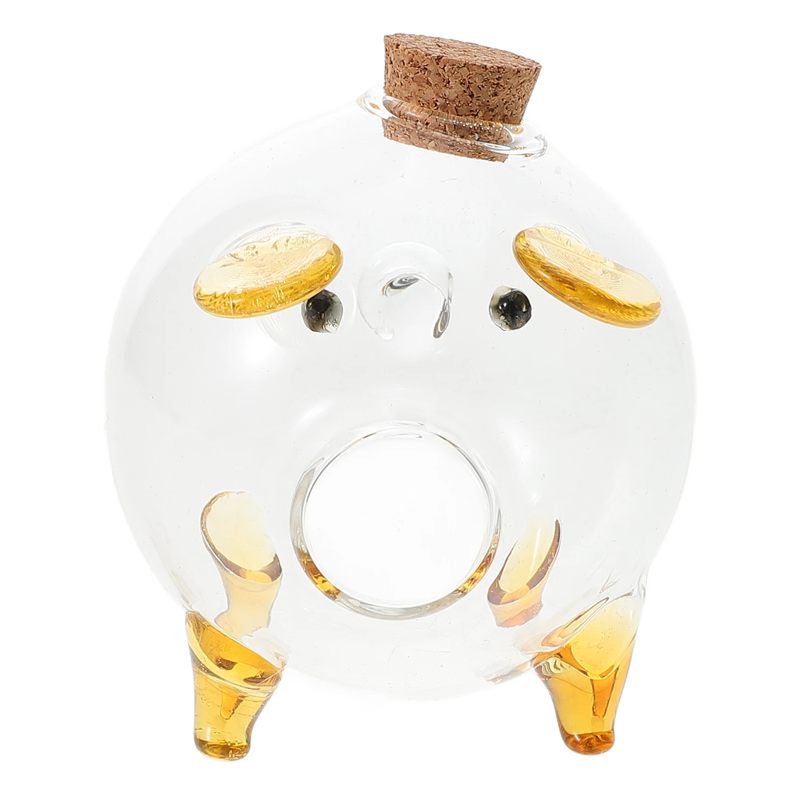 Mini Glass Jar Pig Shaped Clear Storage Bottle Cork Sealed Wishing Jar Tiny Glass Container Decorative Miniature Storage
Mini Glass Jar Pig Shaped Clear Storage Bottle Cork Sealed Wishing Jar Tiny Glass Container Decorative Miniature Storage