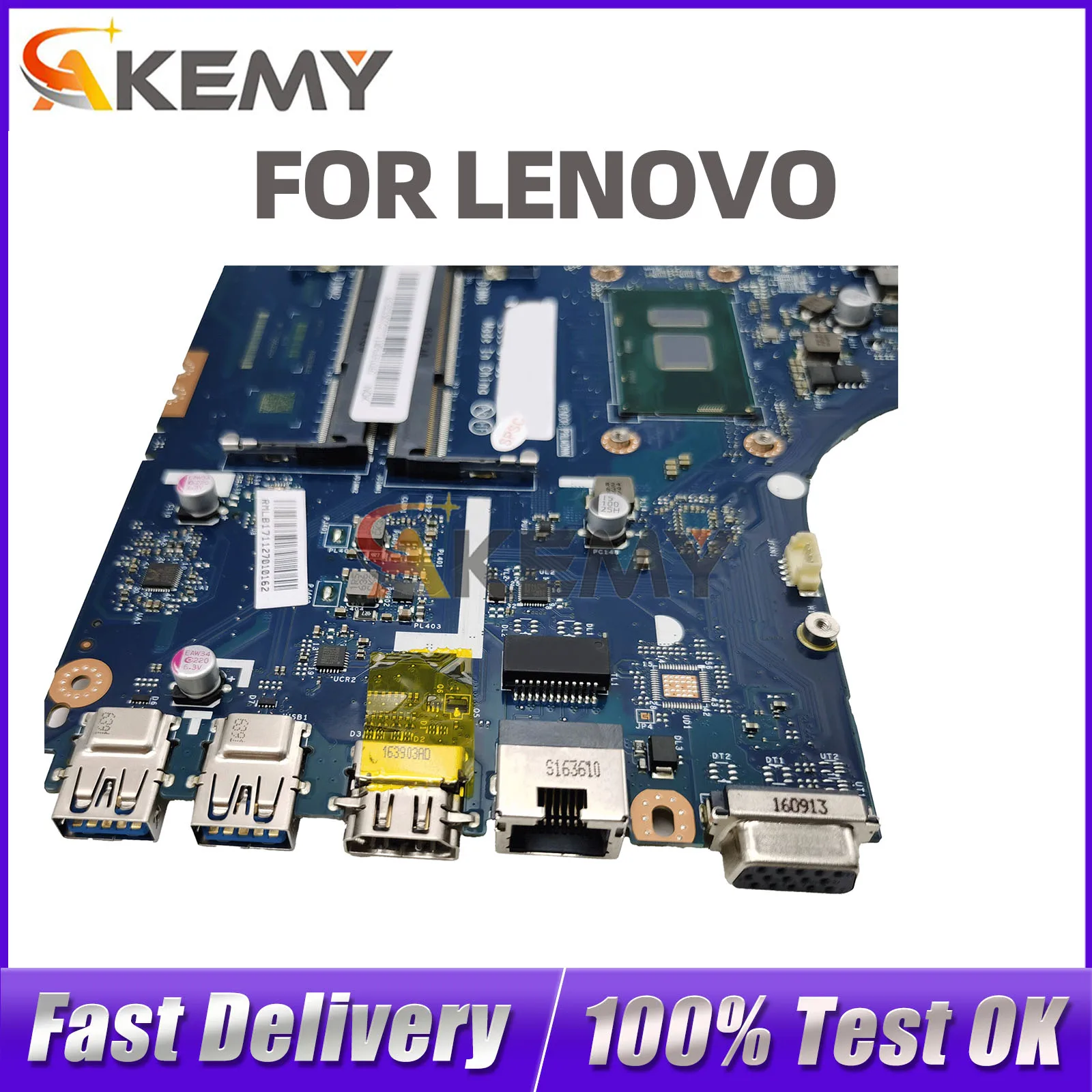 For LENOVO Ideapad B41-80 E41-80 LA-D101P Notebook Motherboard i3 i5 i7 6th Gen CPU V2G 100% Tested Fully Work
For LENOVO Ideapad B41-80 E41-80 LA-D101P Notebook Motherboard i3 i5 i7 6th Gen CPU V2G 100% Tested Fully Work