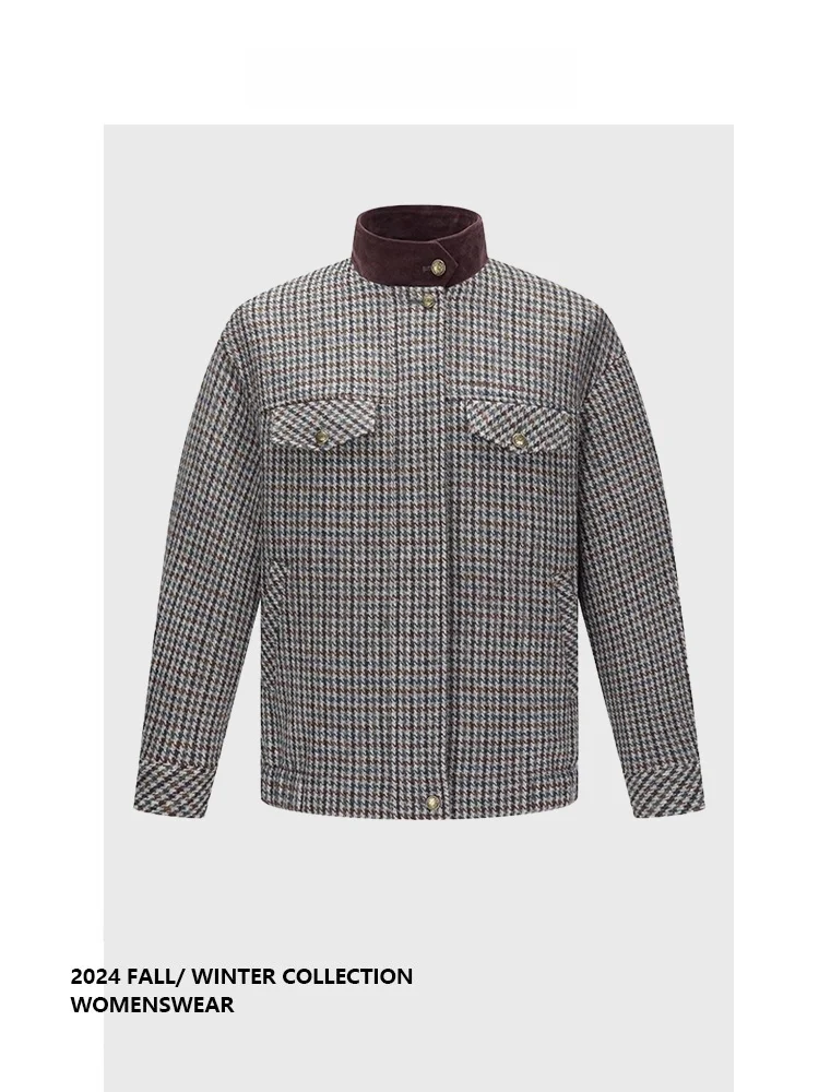 Forever 21 Plaid Jacket Casual Long Sleeve Women's Fashion Autumn Winter New Style Versatile Loose Fit Commute Spring Season
Forever 21 Plaid Jacket Casual Long Sleeve Women's Fashion Autumn Winter New Style Versatile Loose Fit Commute Spring Season