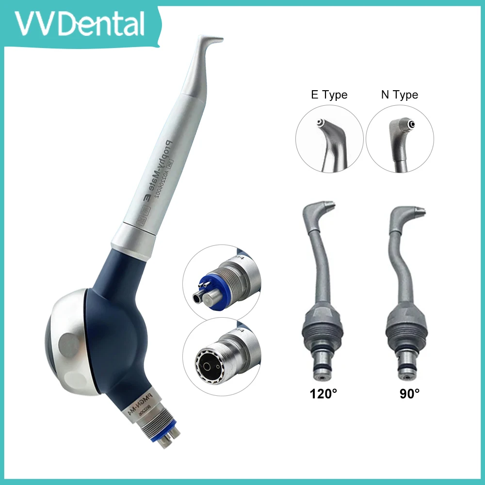 Dental Air Polisher 360 Degree Rotation Handpiece Prophy-Mate Air Polisher Teeth Whitening Spray Sandblasting Machine
Dental Air Polisher 360 Degree Rotation Handpiece Prophy-Mate Air Polisher Teeth Whitening Spray Sandblasting Machine