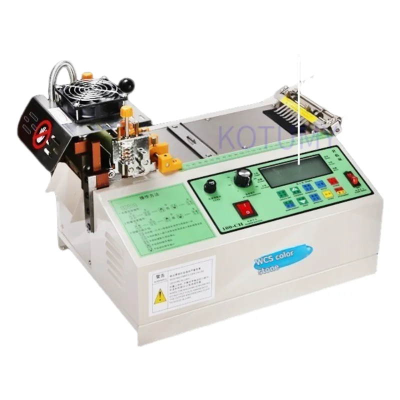 220V KOTUMY 988T Computerized Tape Cutter, Auto Hot Cold Cutting Machine for Ribbon Elastic Magic Tape
220V KOTUMY 988T Computerized Tape Cutter, Auto Hot Cold Cutting Machine for Ribbon Elastic Magic Tape