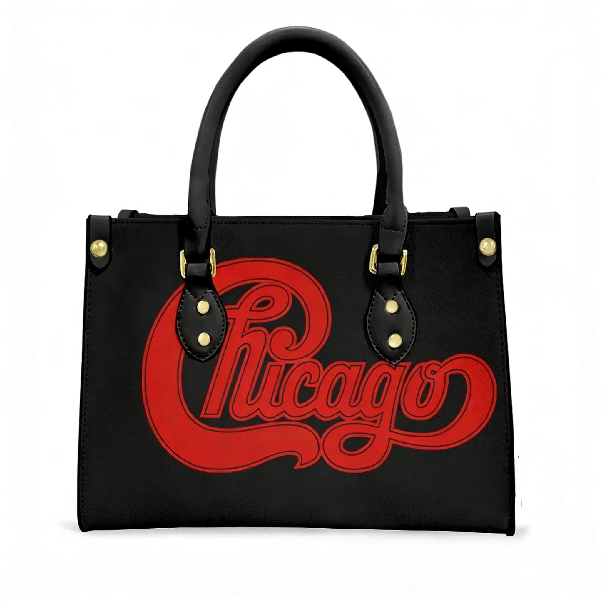 Chicago Band Tote Bag Purse Vintage Rock Womens Mens Personalized Text Image PU Leather Handbag Business Shopping Gift Bags
Chicago Band Tote Bag Purse Vintage Rock Womens Mens Personalized Text Image PU Leather Handbag Business Shopping Gift Bags