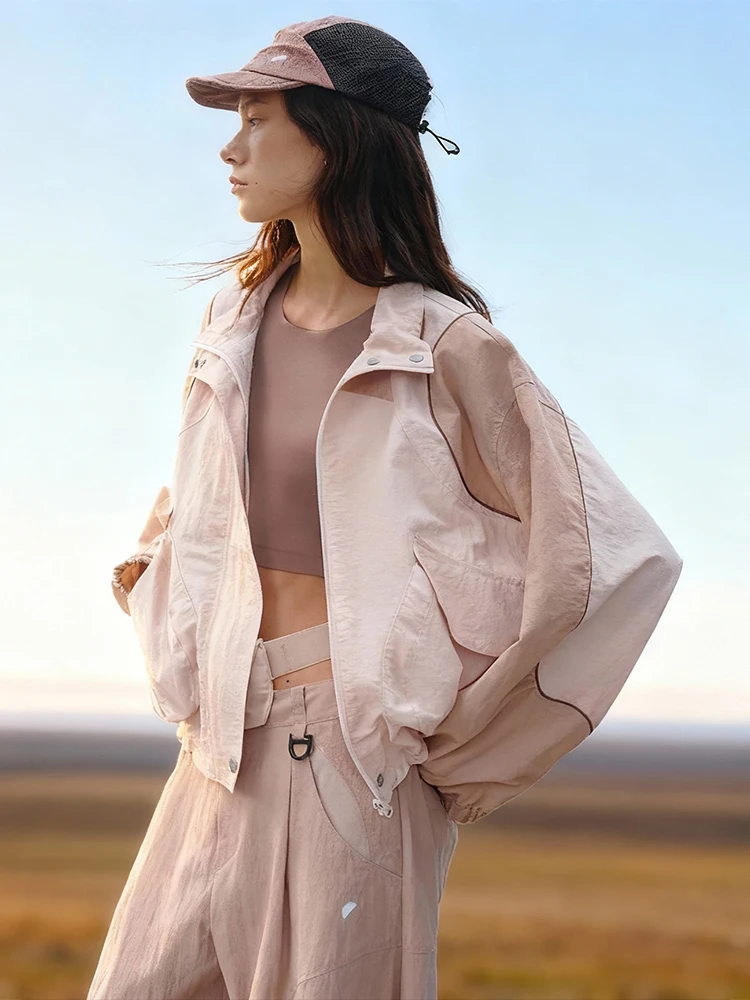 Casual Loose Women's Jaet with Hood And Dstring Breathable Cotton Polyester Blend Spring 2026 Spor Sle Long Sve
Casual Loose Women's Jaet with Hood And Dstring Breathable Cotton Polyester Blend Spring 2026 Spor Sle Long Sve