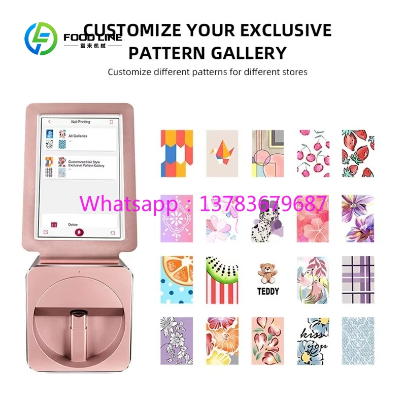 Customized Automatic Electric Nail Design Printer with WiFi for Fast and Beautiful 3D Nail Art Printing
Customized Automatic Electric Nail Design Printer with WiFi for Fast and Beautiful 3D Nail Art Printing