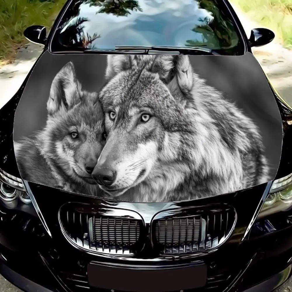Snuggling Wolves Animal Print Car Hood Wrap Color Vinyl Sticker Truck Graphic Bonnet Auto Accessories Decoration Decal Gift
Snuggling Wolves Animal Print Car Hood Wrap Color Vinyl Sticker Truck Graphic Bonnet Auto Accessories Decoration Decal Gift