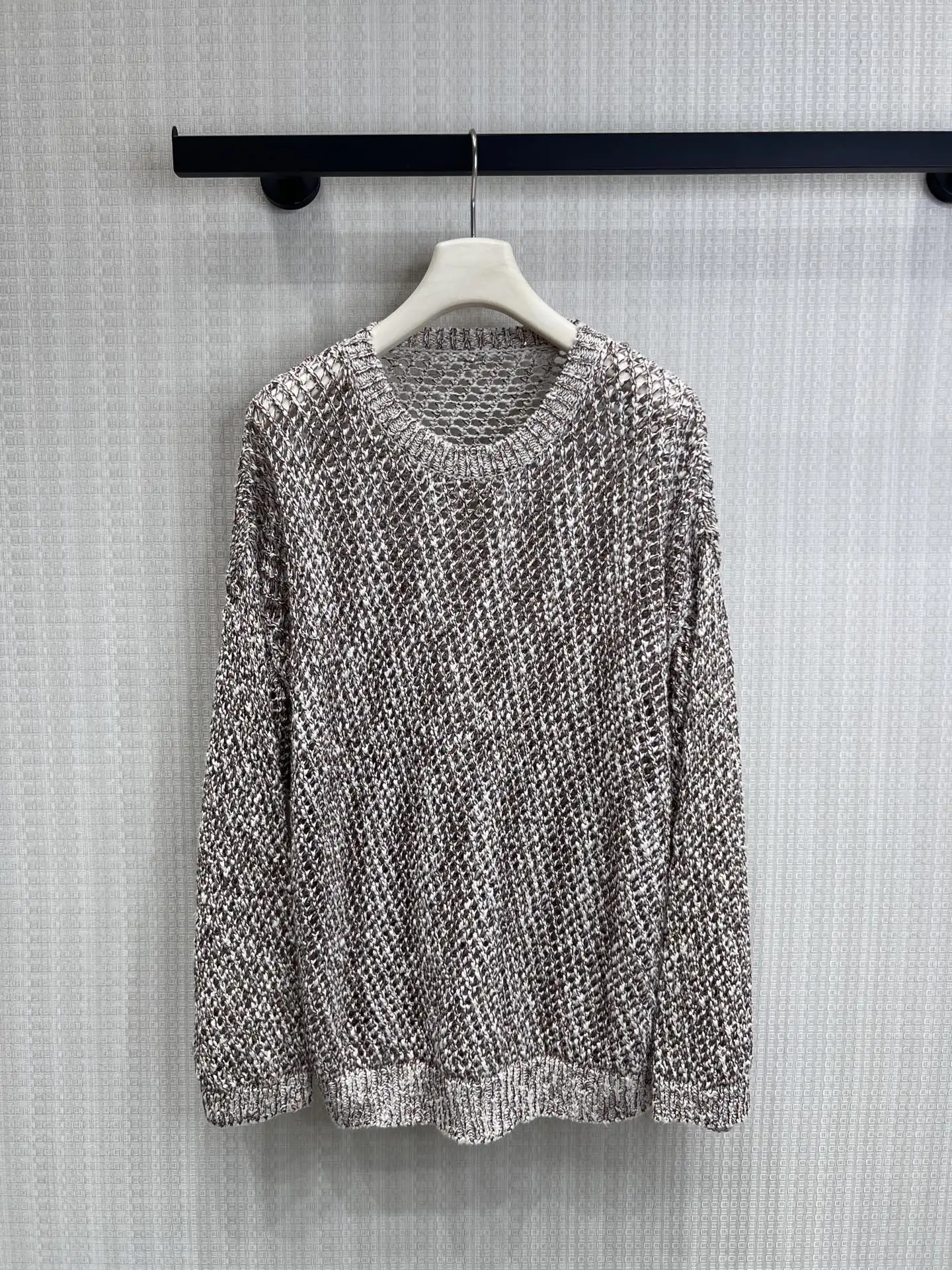 Slimming round Neck Hollow out Knitted Top Women's Long Sleeve Loose Versatile Cotton Crew Neck Pullover Fashionable Commute ...
Slimming round Neck Hollow out Knitted Top Women's Long Sleeve Loose Versatile Cotton Crew Neck Pullover Fashionable Commute ...