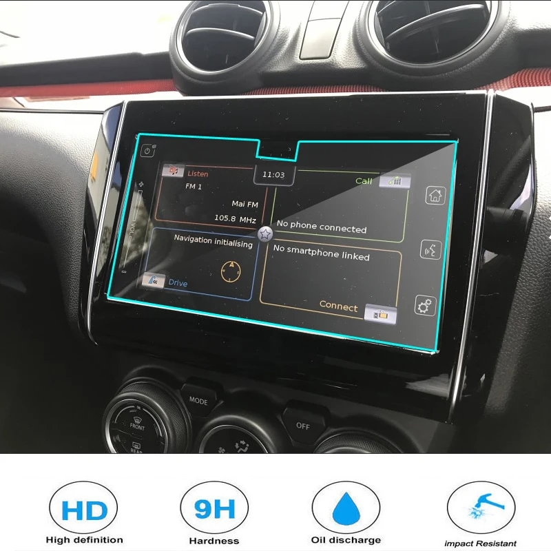 Tempered Glass Screen Protector For Suzuki Swift 2020 2021 Car styling Navigation Steel Portective Auto Accessories
Tempered Glass Screen Protector For Suzuki Swift 2020 2021 Car styling Navigation Steel Portective Auto Accessories