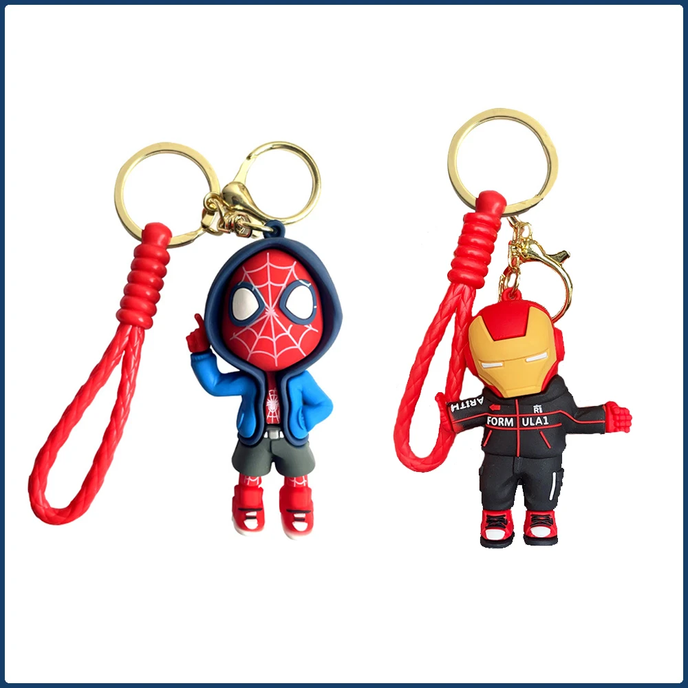 The Avengers Keychains Spider Man Captain America Famous Popular Marvel Characters Cartoon Q-version Backpack Pendant Keychains
The Avengers Keychains Spider Man Captain America Famous Popular Marvel Characters Cartoon Q-version Backpack Pendant Keychains