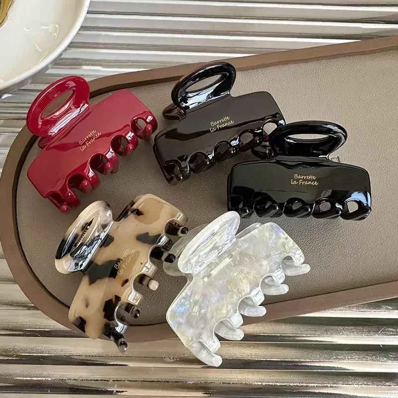 2025 New Year 5.5cm Long Acetate Hair Crabs Red Hair Clips for Girls and Women Tie up Hair Accessories New korean Fashion
2025 New Year 5.5cm Long Acetate Hair Crabs Red Hair Clips for Girls and Women Tie up Hair Accessories New korean Fashion