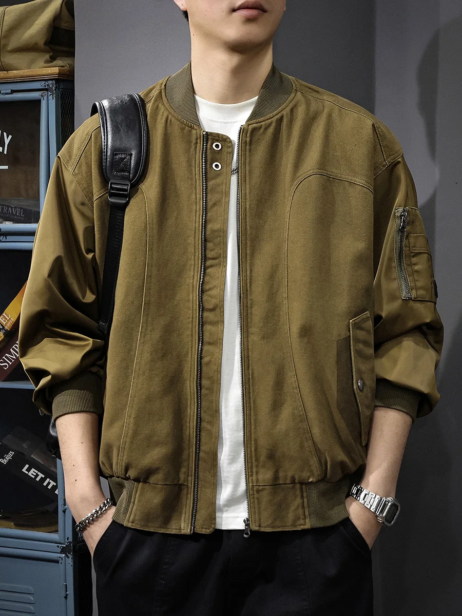 Повседневная мужская куртка с принтом American Sle, новый весенний свободный топ из чистого хлопка, рабочая одежда Jaet Faionable Urban Sle Long S...
Повседневная мужская куртка с принтом American Sle, новый весенний свободный топ из чистого хлопка, рабочая одежда Jaet Faionable Urban Sle Long S...