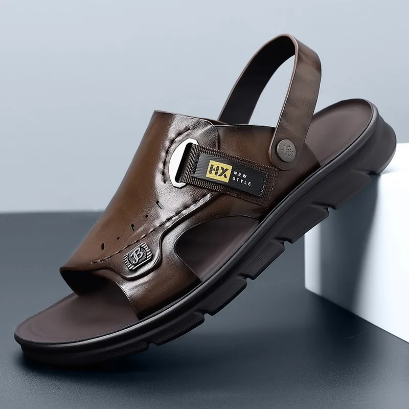 Business Casual Men Beach Sandals Trendy Non-slip Breathable Summer Outdoor Slip On Beach Slippers Daily Footwear
Business Casual Men Beach Sandals Trendy Non-slip Breathable Summer Outdoor Slip On Beach Slippers Daily Footwear