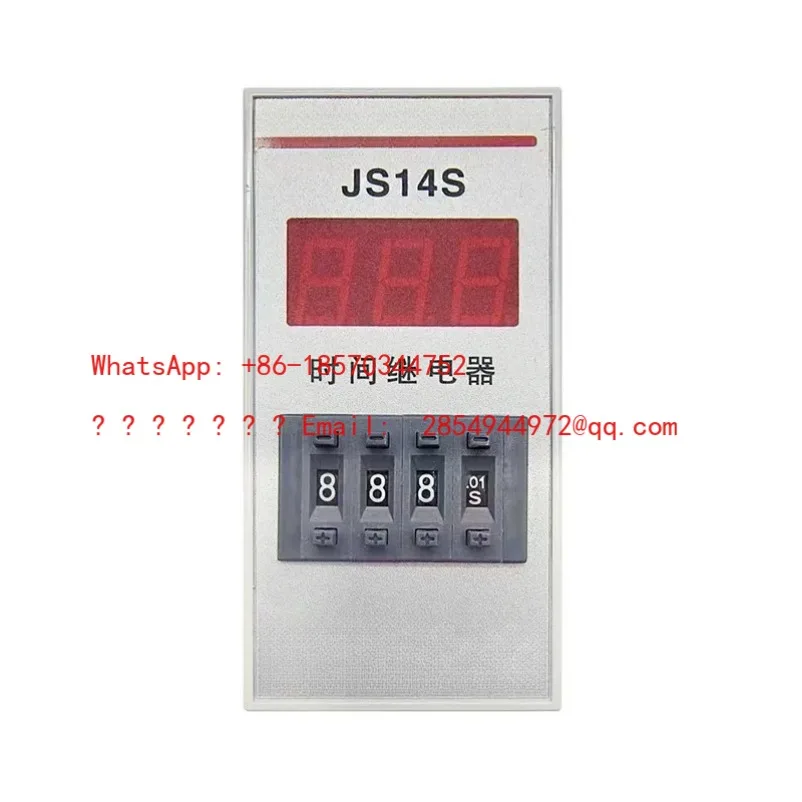 Цифровое реле времени L JS14S, 3-битное, с дисплеем, 0.01с-999ч, AC220V/380V, 24V
Цифровое реле времени L JS14S, 3-битное, с дисплеем, 0.01с-999ч, AC220V/380V, 24V