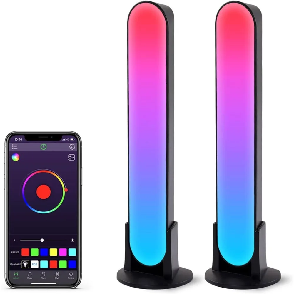 Flow Light Bar, RGB Smart LED Lamp with Multiple Lighting Effects and Music Modes, LED TV Backlights, Mood Light, Ambient Lighti
Flow Light Bar, RGB Smart LED Lamp with Multiple Lighting Effects and Music Modes, LED TV Backlights, Mood Light, Ambient Lighti