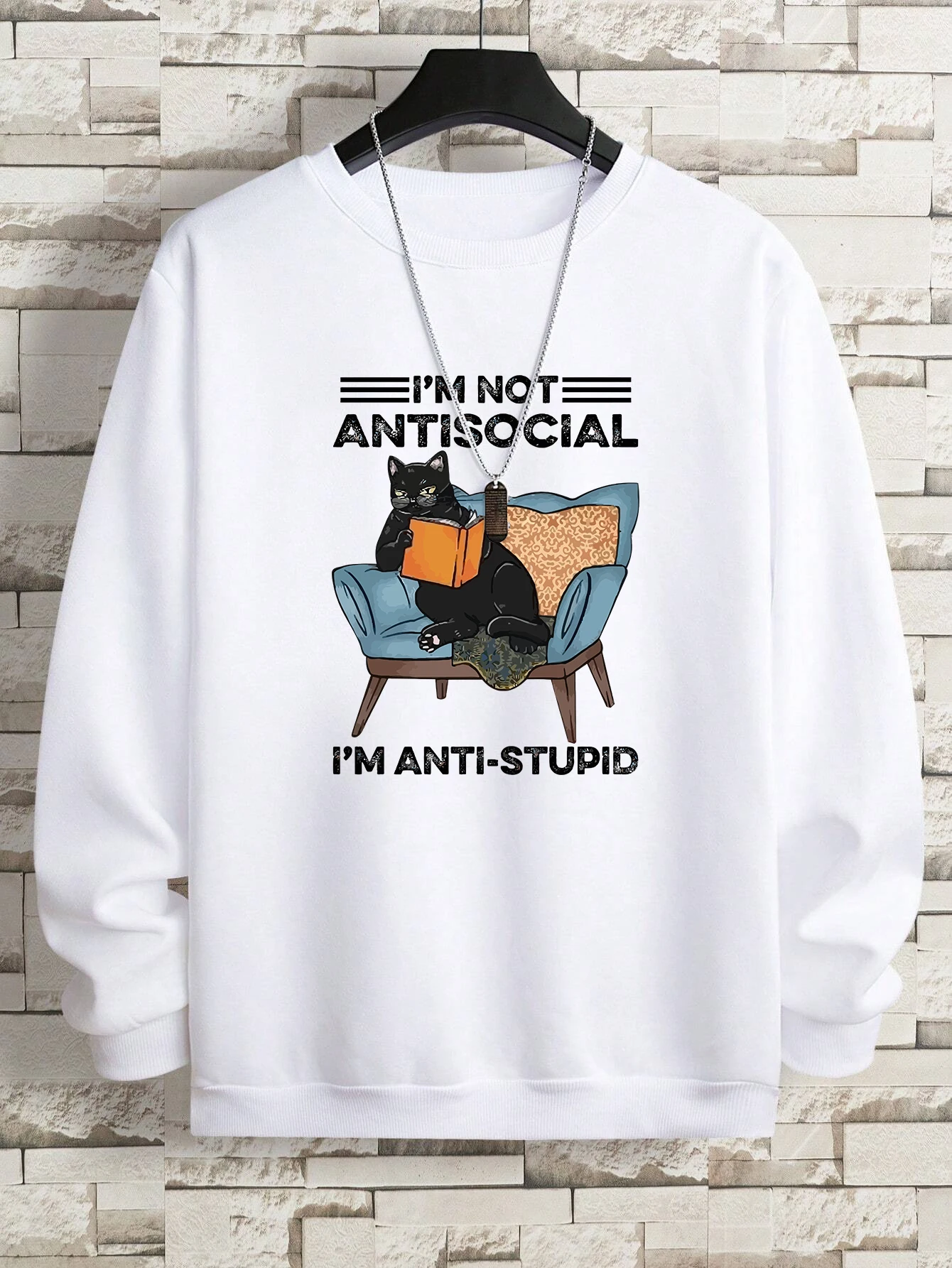 I'M Not Antisocial Printing Men Hoodies Loose Breathable Crewneck Sweatshirts Winter Fleece Warm Pullovers Man Woman Sportswear
I'M Not Antisocial Printing Men Hoodies Loose Breathable Crewneck Sweatshirts Winter Fleece Warm Pullovers Man Woman Sportswear