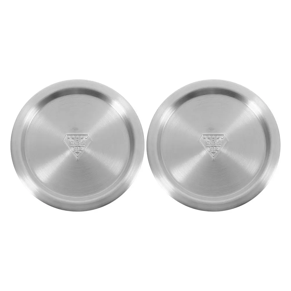 2Pcs Metal Pot Lid Stainless Steel Universal .3-14Cm for Pans Saucepans Woks Non Corrosive Easy Care Cooking Essential
2Pcs Metal Pot Lid Stainless Steel Universal .3-14Cm for Pans Saucepans Woks Non Corrosive Easy Care Cooking Essential