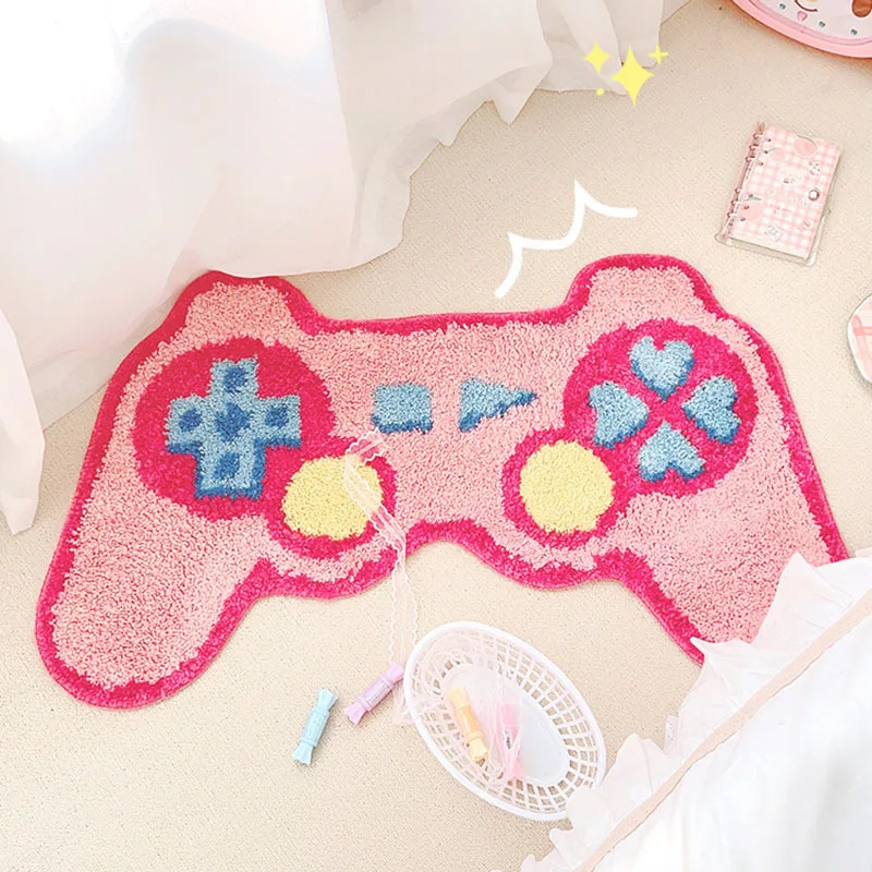 Cartoon Pink Creative Game Console Carpet Girls Boys Household Soft Plush Water Absorption Anti Slip Doormat
Cartoon Pink Creative Game Console Carpet Girls Boys Household Soft Plush Water Absorption Anti Slip Doormat