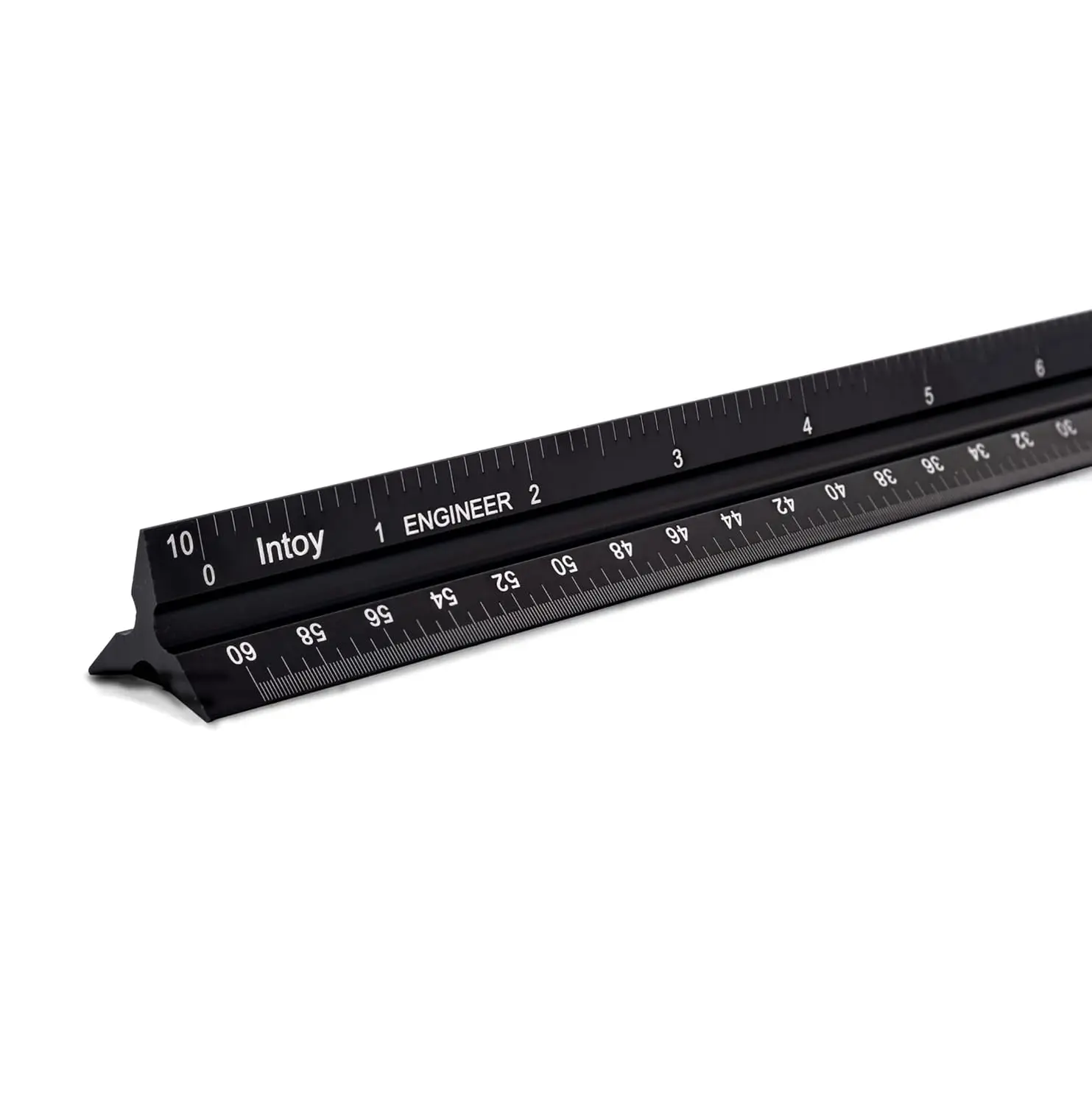 12 Inch Engineer Scale Ruler with Anodized Aluminum Core, Laser Etched Scales for Drafting
12 Inch Engineer Scale Ruler with Anodized Aluminum Core, Laser Etched Scales for Drafting