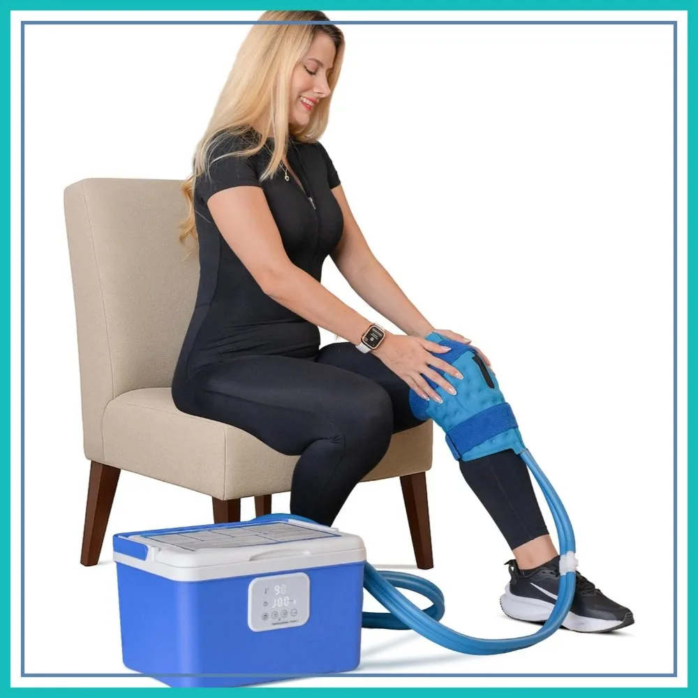 Cold Therapy Machine for Knee Replacement, 12QT Cooler, 4 Speeds, Quiet & Adjustable Timer
Cold Therapy Machine for Knee Replacement, 12QT Cooler, 4 Speeds, Quiet & Adjustable Timer