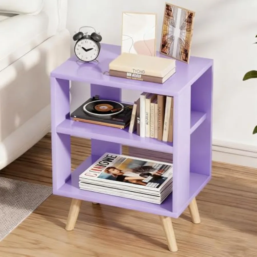 Night Stand, Nightstand, Modern End Table with Open Storage, Wooden Bedside Table for Small Space, Living Room, Bedroom
Night Stand, Nightstand, Modern End Table with Open Storage, Wooden Bedside Table for Small Space, Living Room, Bedroom