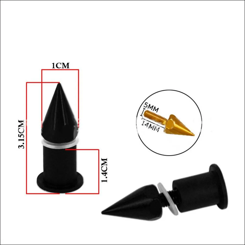 Red Motorcycle Spike Bolts for Windscreen and License Plate M5 5mm Size Suitable for Various Sport Bike Models
Red Motorcycle Spike Bolts for Windscreen and License Plate M5 5mm Size Suitable for Various Sport Bike Models