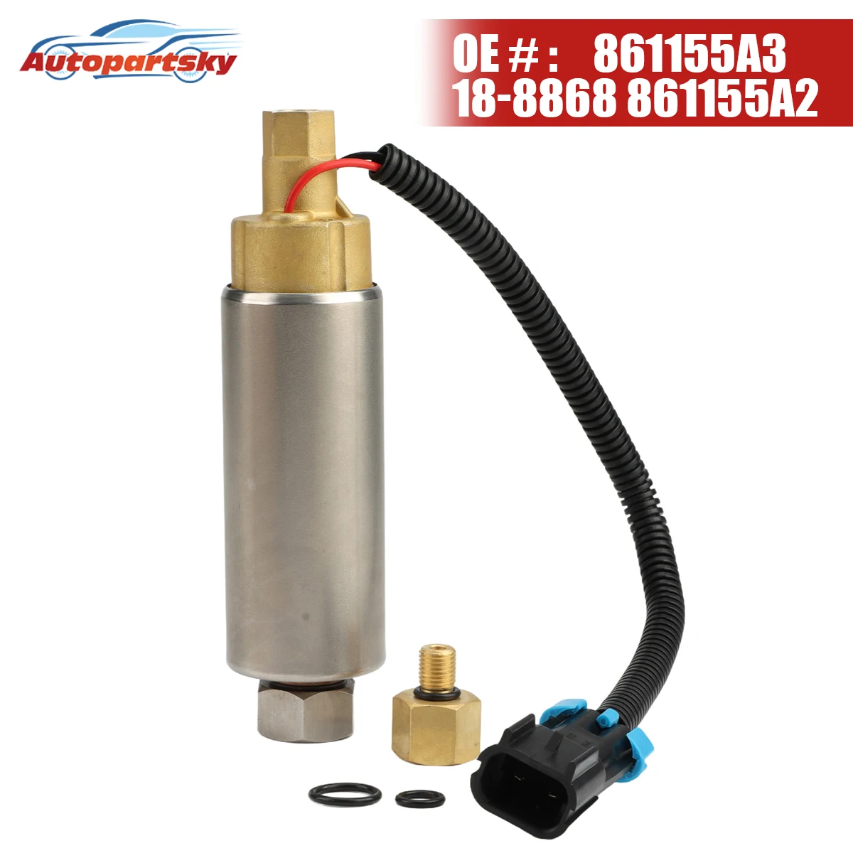 Fuel Pump18-8868 861155A2 861155A3 For Mercury Inboard 260 hp 5.7L Marine Brandstofpomp 4.3L 5.0L 5.7L Low Pressure Accessories
Fuel Pump18-8868 861155A2 861155A3 For Mercury Inboard 260 hp 5.7L Marine Brandstofpomp 4.3L 5.0L 5.7L Low Pressure Accessories