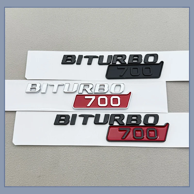 2pcs BITURBO 700 Letters Car Sticker Fender Side Bnadge Emblem Decal For Mercedes-Benz E63 S63 C218 W212 W222 W166X166 W205 W213
2pcs BITURBO 700 Letters Car Sticker Fender Side Bnadge Emblem Decal For Mercedes-Benz E63 S63 C218 W212 W222 W166X166 W205 W213