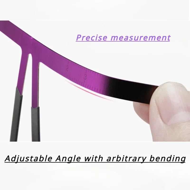1Pcs Eyebrow Measuring Professional Eyebrow Ruler Three-point Positioning Balance Eyebrow Ruler Reusable Makeup Measuring Tools
1Pcs Eyebrow Measuring Professional Eyebrow Ruler Three-point Positioning Balance Eyebrow Ruler Reusable Makeup Measuring Tools