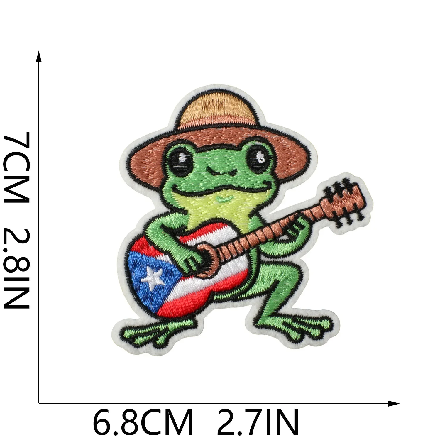 1PCS Cartoon Frog Embroidery Patch – Castle Design, Iron-On Sew-On Badge for Bag Decoration, Commemorative Embroidery
1PCS Cartoon Frog Embroidery Patch – Castle Design, Iron-On Sew-On Badge for Bag Decoration, Commemorative Embroidery