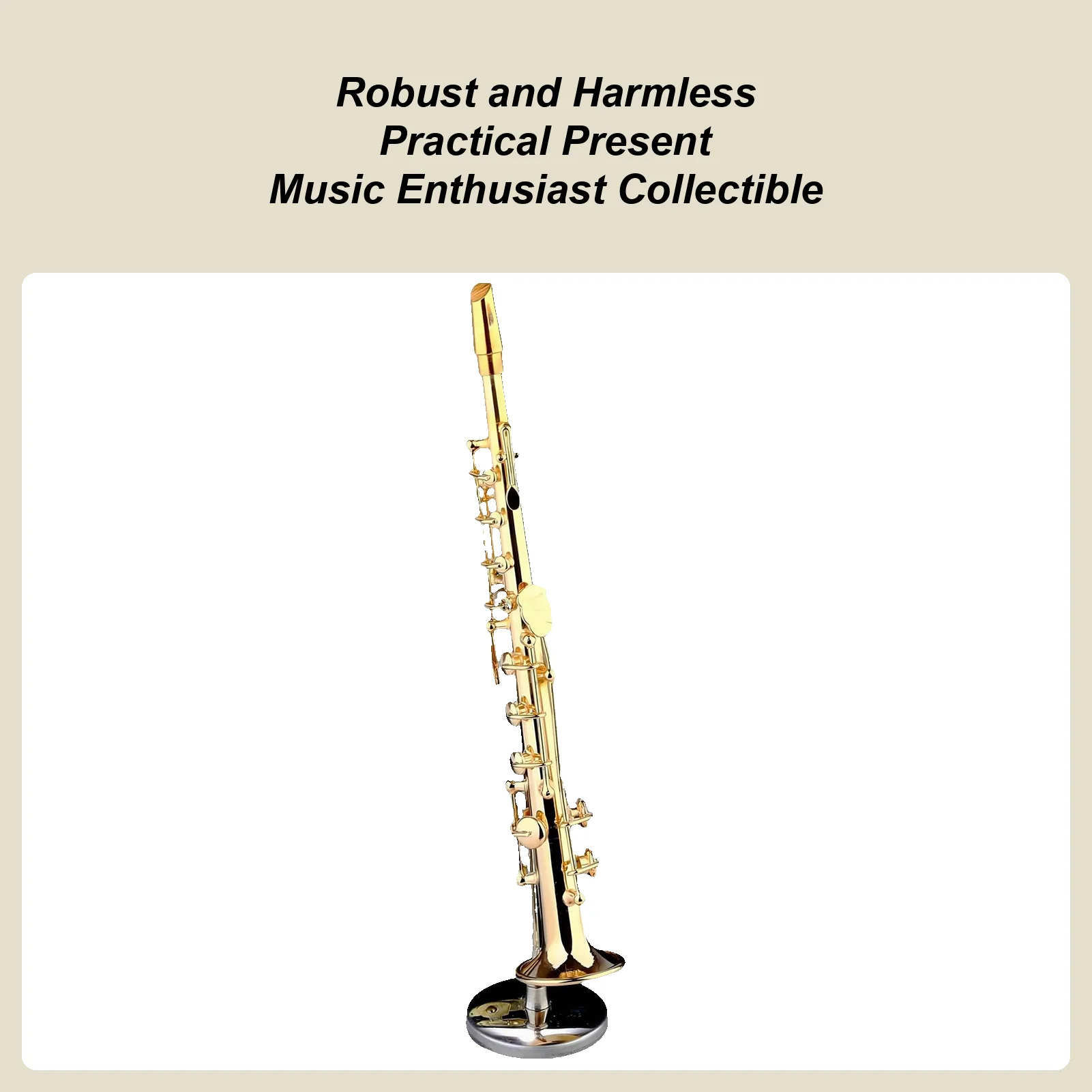 Saxophone Model Gold Plated Miniature Saxophone Brass Musical Instrument Collectible With Stand Case For Display Kids Adults
Saxophone Model Gold Plated Miniature Saxophone Brass Musical Instrument Collectible With Stand Case For Display Kids Adults