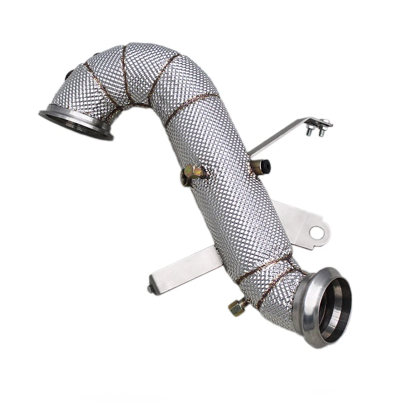 BSK Street Car Header Downpipe for Lotus EMIRA 2.0T 2021-2022 with Heat Shield Stainless Steel Straight Pipe Exhaust Muffler
BSK Street Car Header Downpipe for Lotus EMIRA 2.0T 2021-2022 with Heat Shield Stainless Steel Straight Pipe Exhaust Muffler