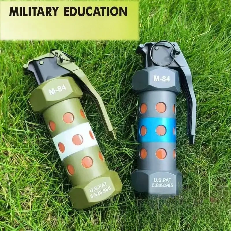 Тактический фонарь для кемпинга M84 (имитация гранаты), светодиодный стробоскоп, имитационная модель, реквизит для косплея, военная экипировка
Тактический фонарь для кемпинга M84 (имитация гранаты), светодиодный стробоскоп, имитационная модель, реквизит для косплея, военная экипировка