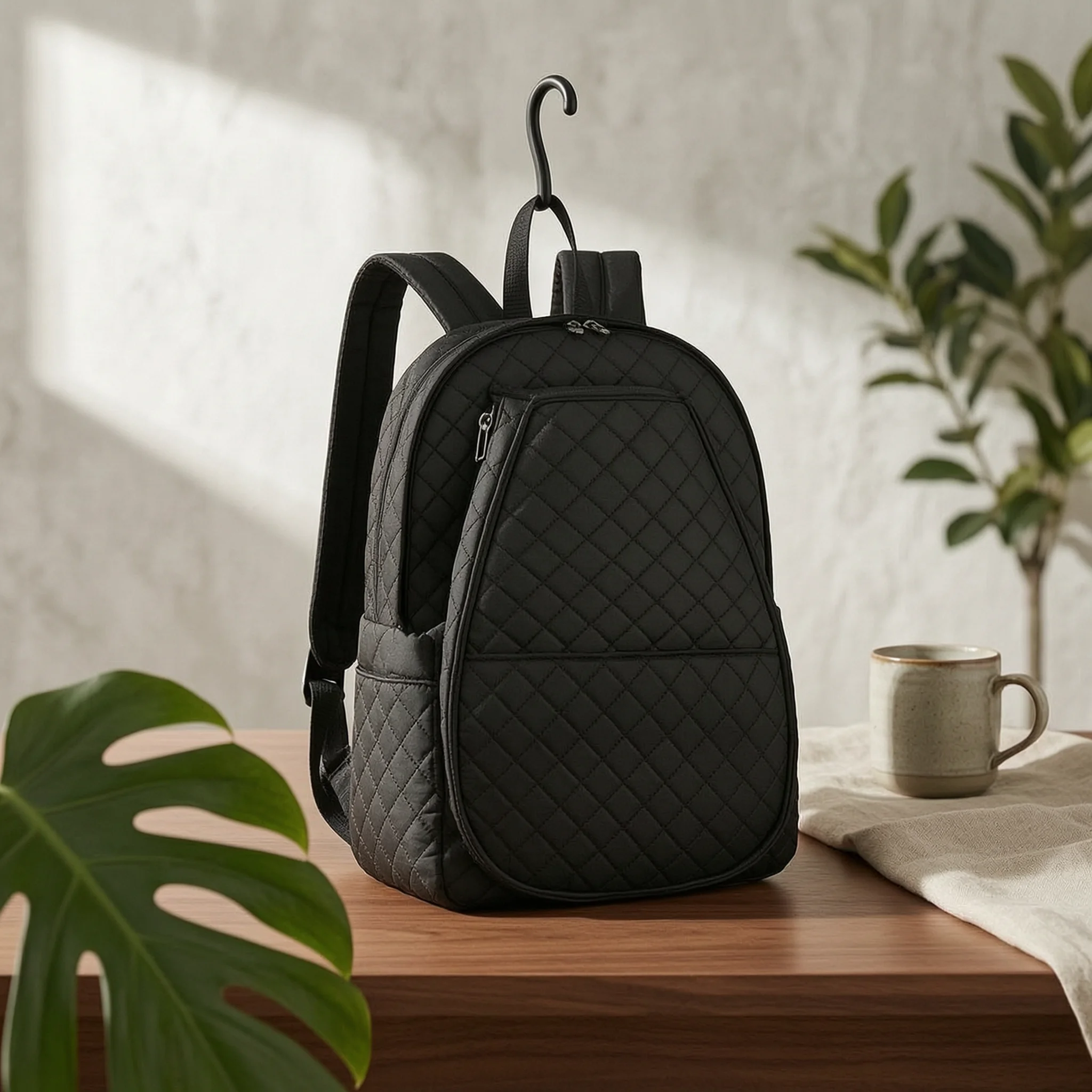 Badminton Racket Bag Multi-Use Badminton Backpack Tennis Backpack Wear Resistant Quilted Design for Women
Badminton Racket Bag Multi-Use Badminton Backpack Tennis Backpack Wear Resistant Quilted Design for Women