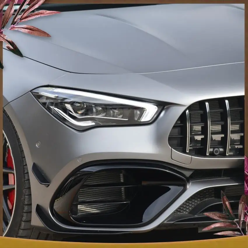 AB59-Front Bumper Spoiler For Mercedes Benz CLA45 AMG C118 2020 2021 Glossy Black Bumper Spoilers Fog Lights Decorative Cover
AB59-Front Bumper Spoiler For Mercedes Benz CLA45 AMG C118 2020 2021 Glossy Black Bumper Spoilers Fog Lights Decorative Cover
