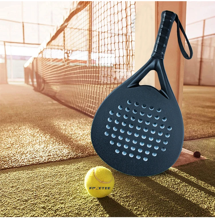 Factory Hot Sale Training Racquet Full Carbon 12K Padel Racket with 100% Graphite Exclusive Tennis Racquet Logo
Factory Hot Sale Training Racquet Full Carbon 12K Padel Racket with 100% Graphite Exclusive Tennis Racquet Logo