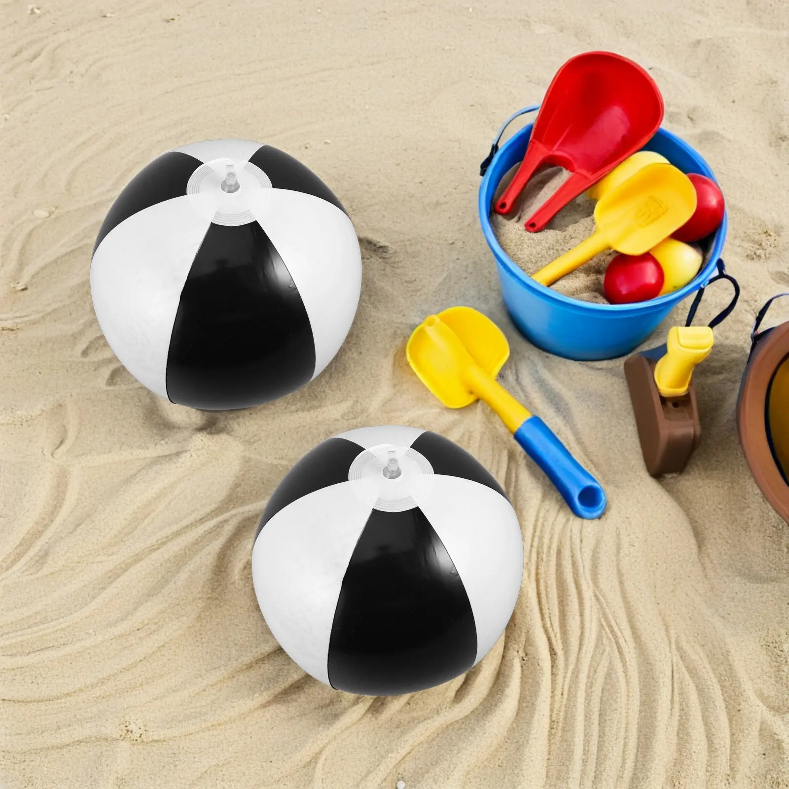 6Pcs Inflatable Beach Balls Black White Colorful 36Cm Summer Pool Outdoor Backyard Games Party Supplies Beach Toys
6Pcs Inflatable Beach Balls Black White Colorful 36Cm Summer Pool Outdoor Backyard Games Party Supplies Beach Toys