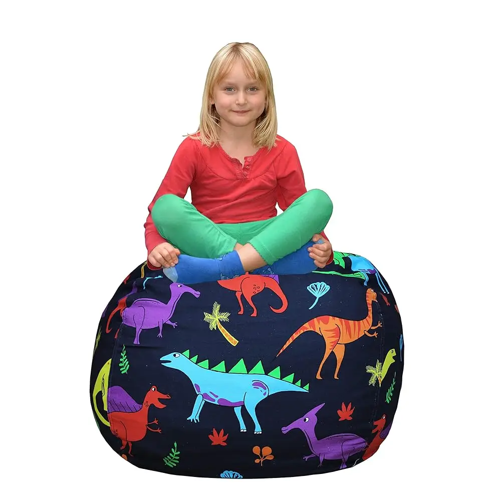 Bean Bag Chair For Kids - Stuffed Animal Toy Storage Cover With Zipper - Dinosaur X-Large - Toddlers, Teens, Boys, Girls -
Bean Bag Chair For Kids - Stuffed Animal Toy Storage Cover With Zipper - Dinosaur X-Large - Toddlers, Teens, Boys, Girls -