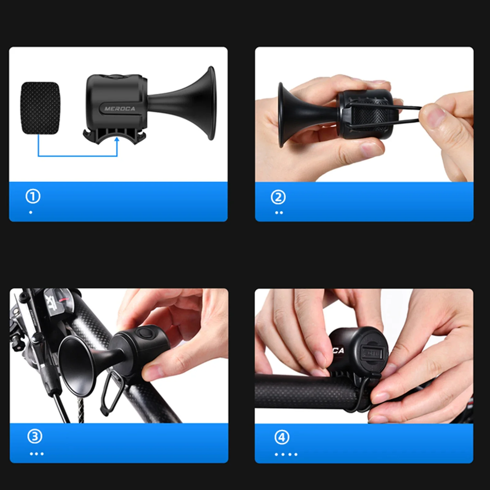 Bicycle Horn 120dB Electric Bell Battery Powered Bicycle Horn Waterproof Bike Handlebar Bell Cycling Accessories
Bicycle Horn 120dB Electric Bell Battery Powered Bicycle Horn Waterproof Bike Handlebar Bell Cycling Accessories