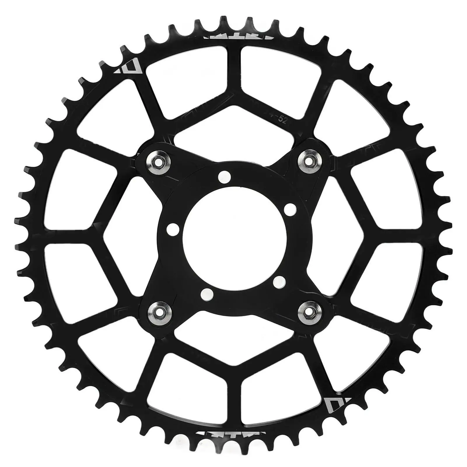 104BCD Aluminum 46T 52T Chainring Adapter for bafang Mid Drive Motor E-bike Bicycle Accessory
104BCD Aluminum 46T 52T Chainring Adapter for bafang Mid Drive Motor E-bike Bicycle Accessory