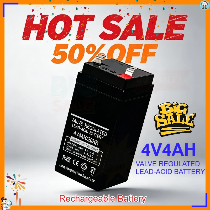 New 4V4AH Rechargeable Replacement Battery for Children Toy Electronic Scale Lead-acid Accumulator 4v4ah
New 4V4AH Rechargeable Replacement Battery for Children Toy Electronic Scale Lead-acid Accumulator 4v4ah