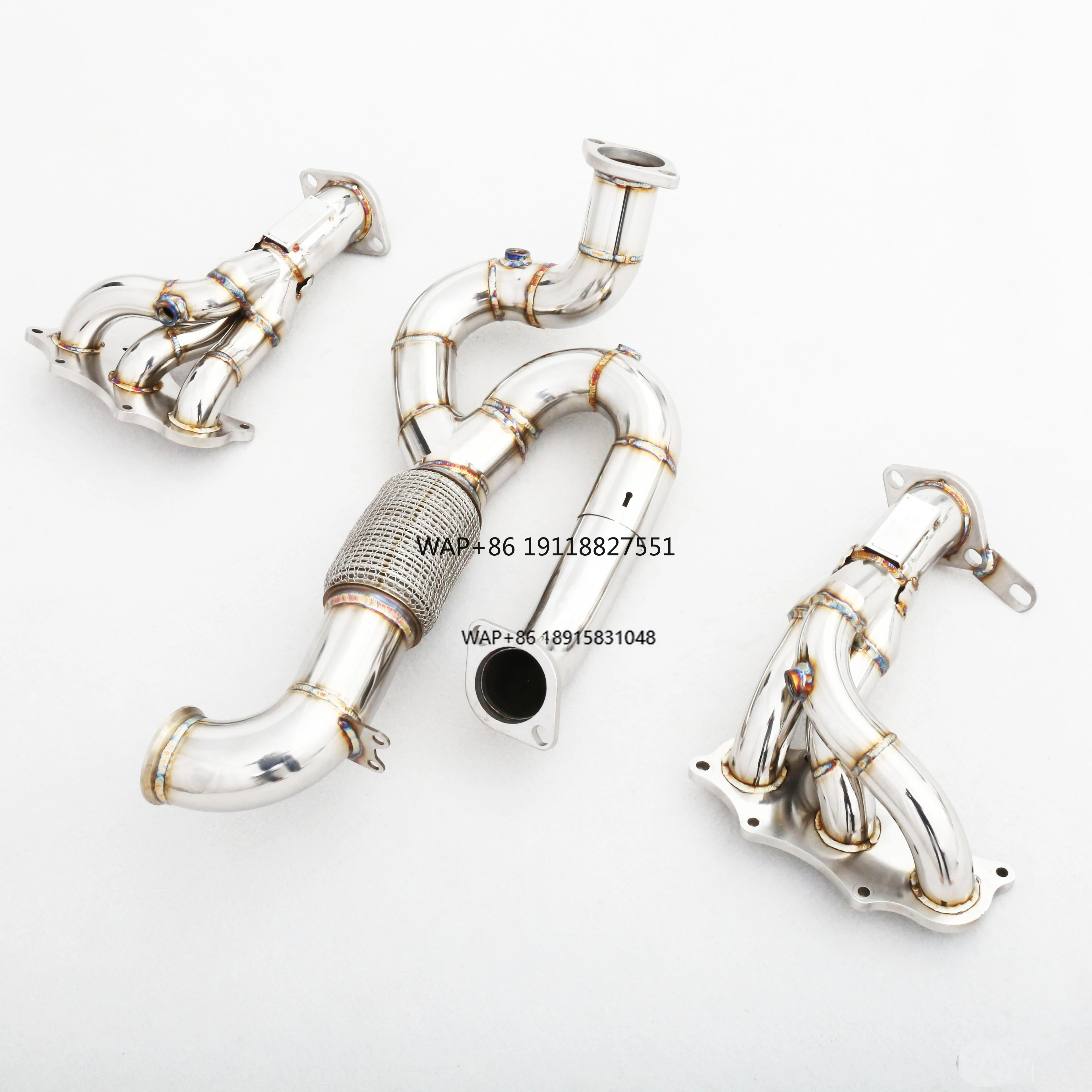 Custom 304 Stainless Steel Catless Decat Manifold & Front Pipe Downpipe Exhaust System Designed Specifically for
Custom 304 Stainless Steel Catless Decat Manifold & Front Pipe Downpipe Exhaust System Designed Specifically for