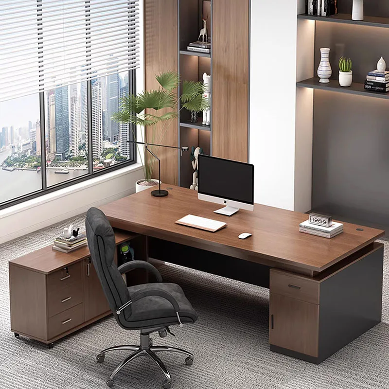 Minimalist Modern Office Desk Wooden Computer Decoration Executive Office Desk Aesthetic Display Ufficio Commercial Furniture
Minimalist Modern Office Desk Wooden Computer Decoration Executive Office Desk Aesthetic Display Ufficio Commercial Furniture